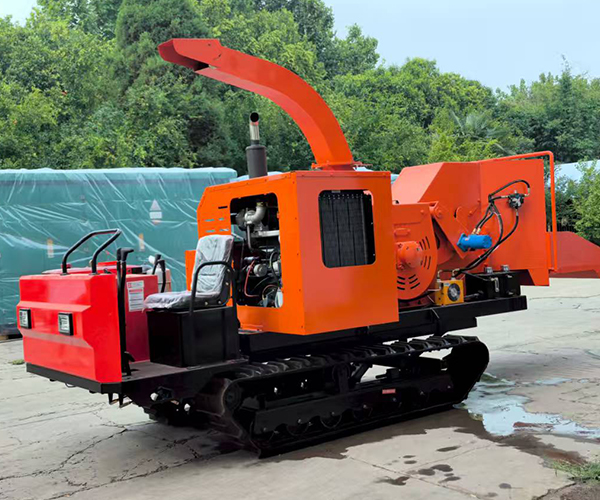 晨紅機械移動式樹枝粉碎機輕松解決園林綠化垃圾實現就地資源化利用